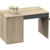 Commode bébé évolutive en bureau nova gris volcan
