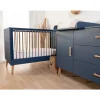 Commode bold blue bleu avec plan à langer