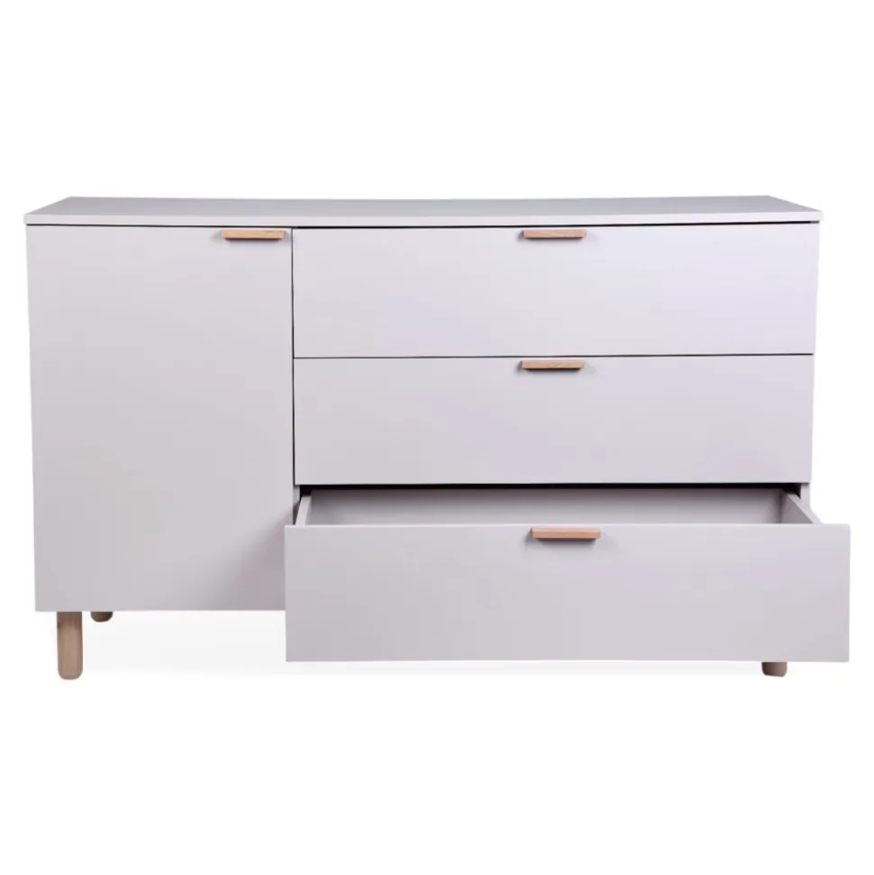 Commode à langer bébé 3 tiroirs cosy clay