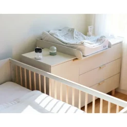 Commode à langer bébé 3 tiroirs cosy clay
