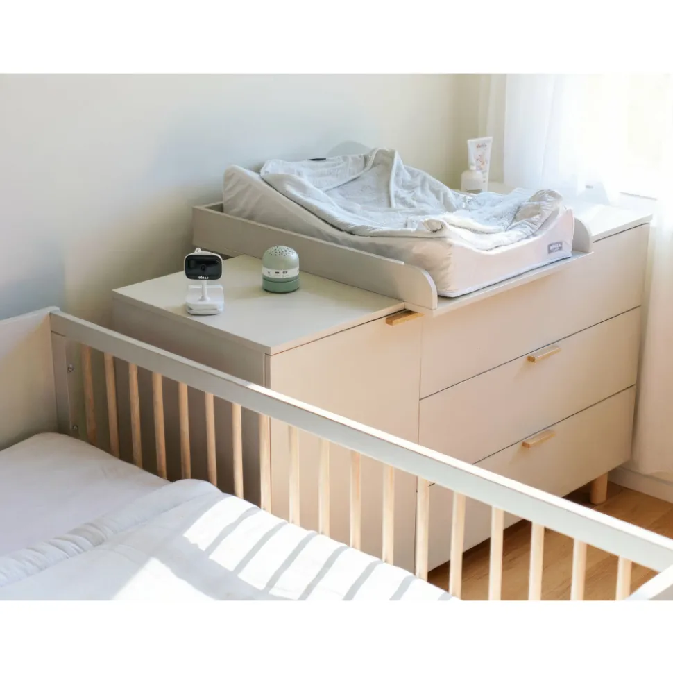 Commode à langer bébé 3 tiroirs cosy clay