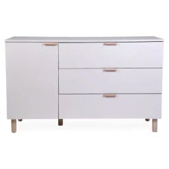 Commode à langer bébé 3 tiroirs cosy clay