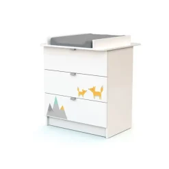 Commode à langer renard webaby