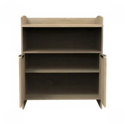 Commode 2 portes 1 niche dal integre azur