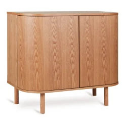 Commode 2 portes yume naturel ash wood