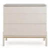 Commode 3 tiroirs ashi argile