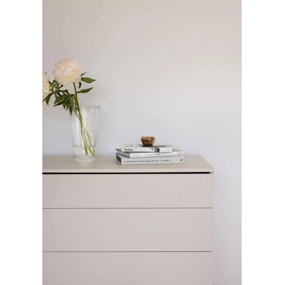 Commode 3 tiroirs ashi argile