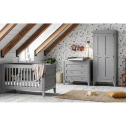 Commode à tiroirs gris clair milenne