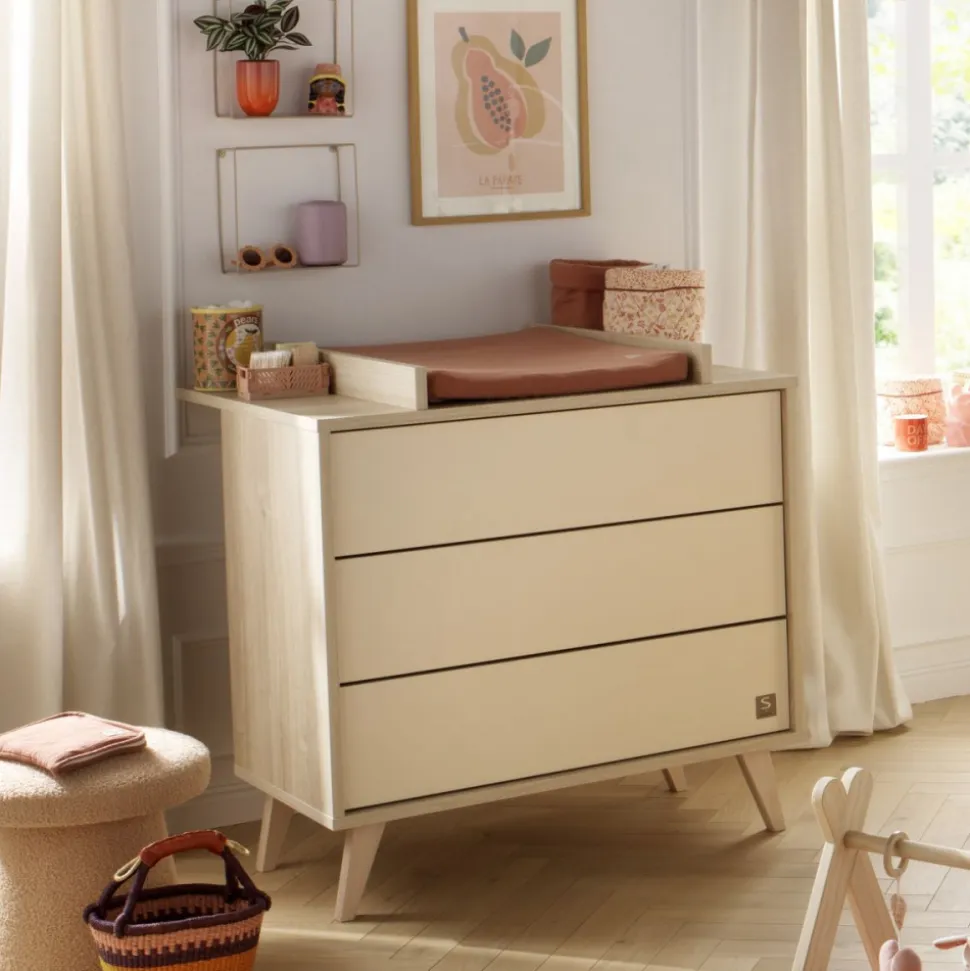 Commode 3 tiroirs melinee