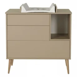 Commode 3 tiroirs 1 niche cocoon latte