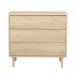 Commode 3 tiroirs paloma bois