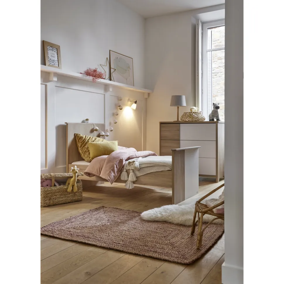 Commode 3 tiroirs sacha chêne