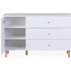 Commode wonder white avec plan à langer