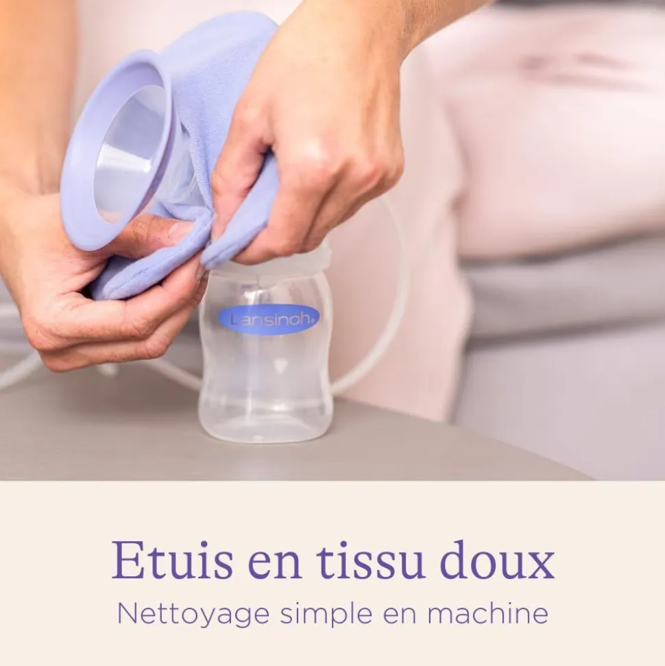 Compresses d'allaitement 3-en-1 chaud/froid réutilisables