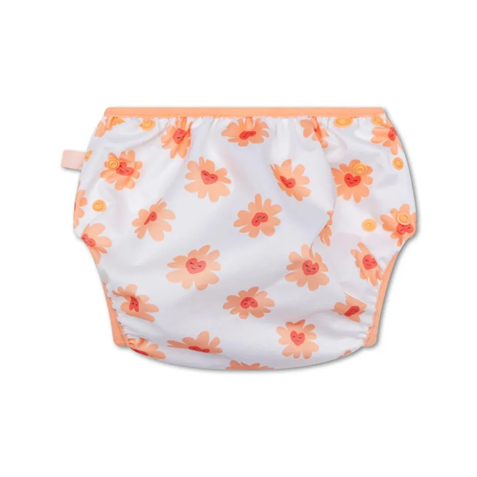 Couche de bain lavable flower hearts 0-3 ans