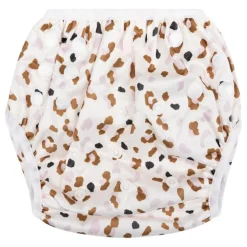 Couche de bain lavable léopard kaki 0-3 ans