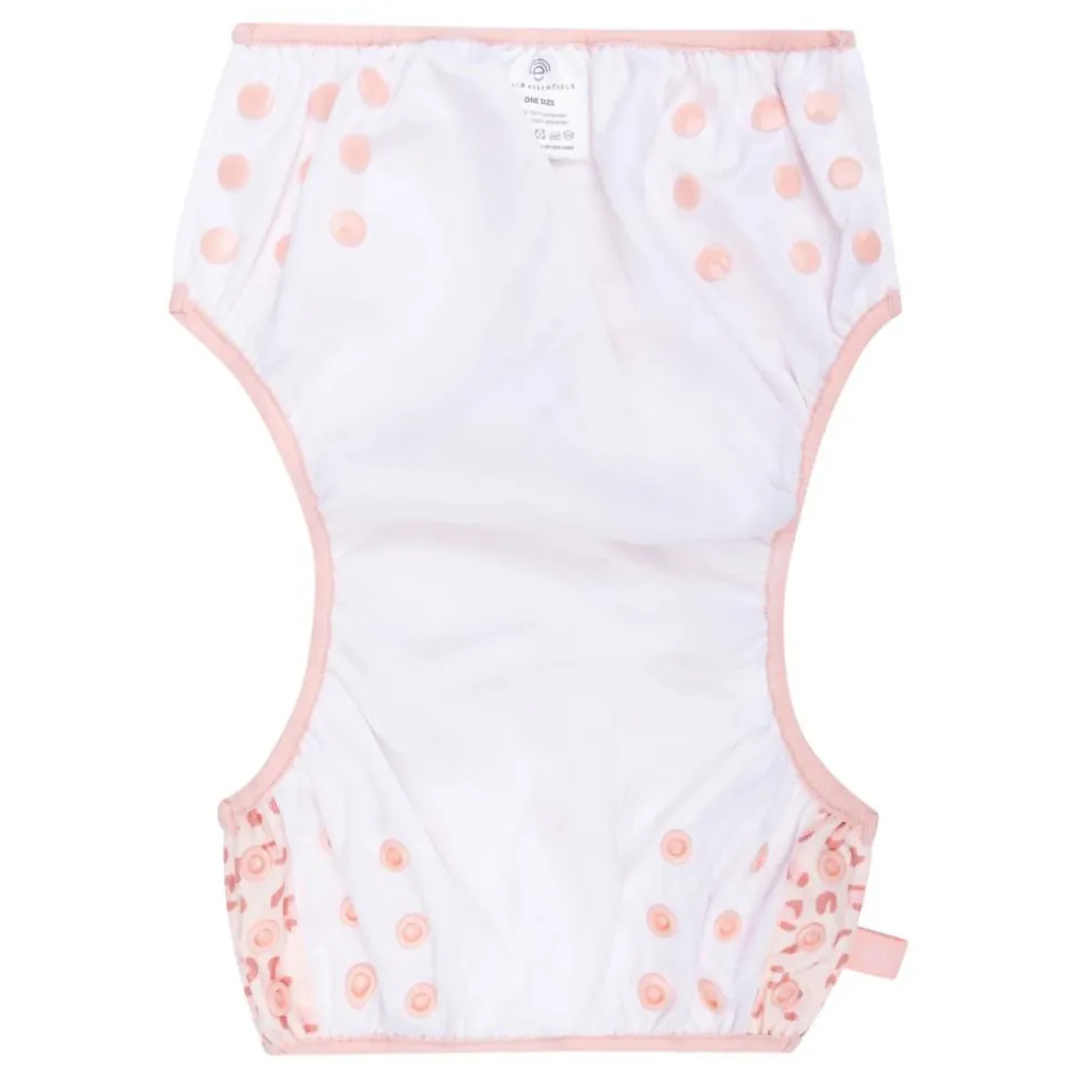 Couche de bain lavable léopard rose 0-3 ans
