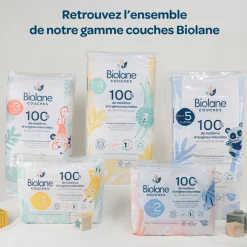 Couches bébé écologiques taille 5 - 40 couches