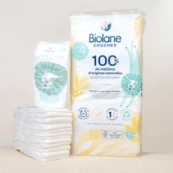 Couches bébé taille 4 pack 1 mois 132 couches