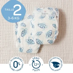 Couches bébé taille 2 pack 1 mois 168 couches