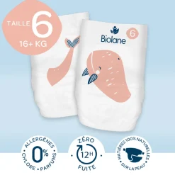 Couches culottes bébé taille 6 - 36 couches