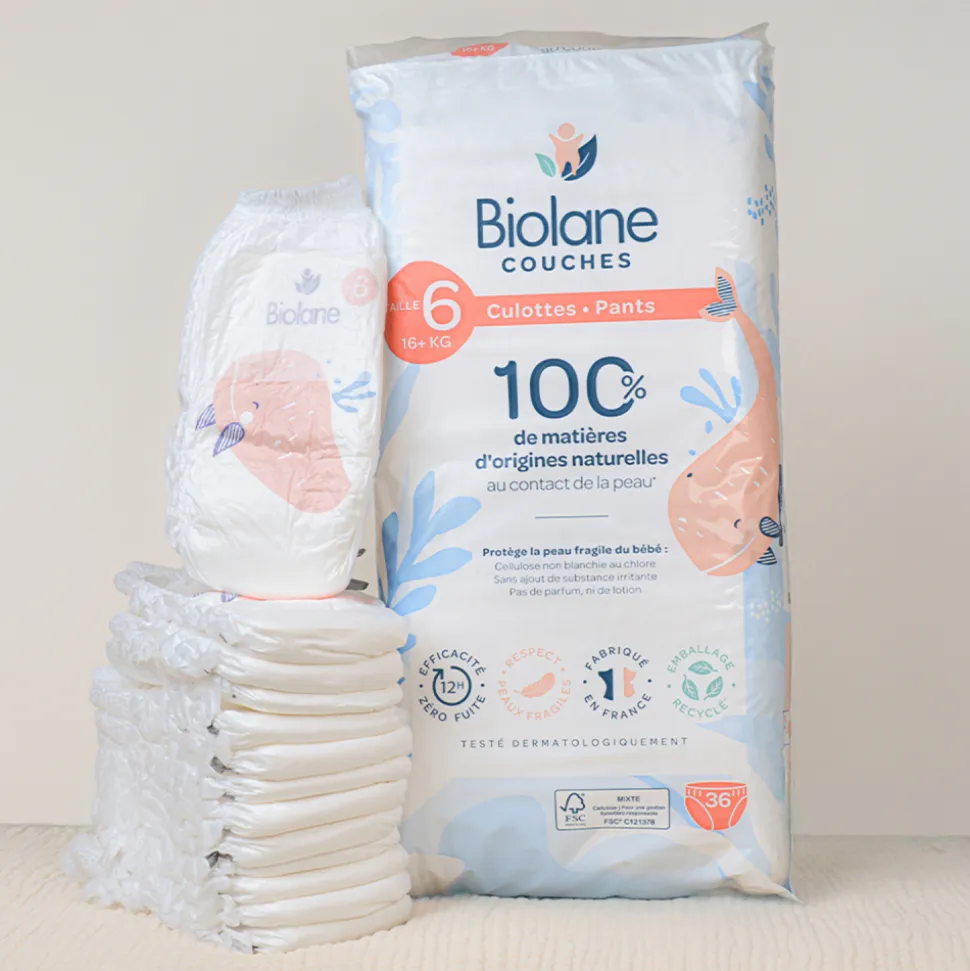 Couches culottes bébé taille 6 - 36 couches