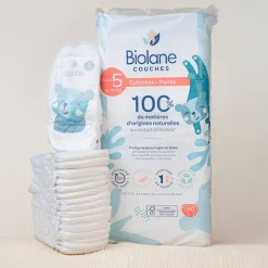 Couches culottes bébé taille 5 pack 1 mois 120 couches
