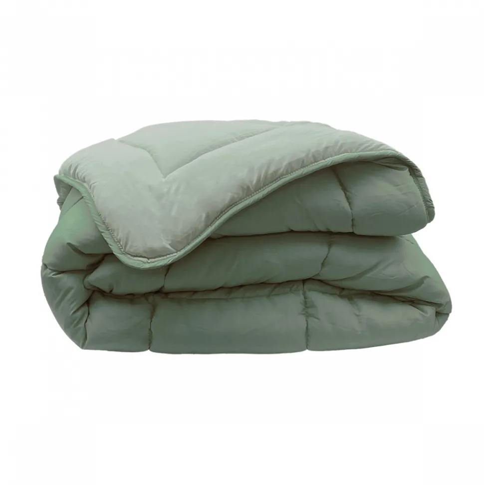 Couette bicolore été 100 x 140 green / light green