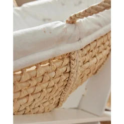 Couffin bali, moka & snow en veloudoux naturel