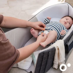 Couffin bébé nest & go grey