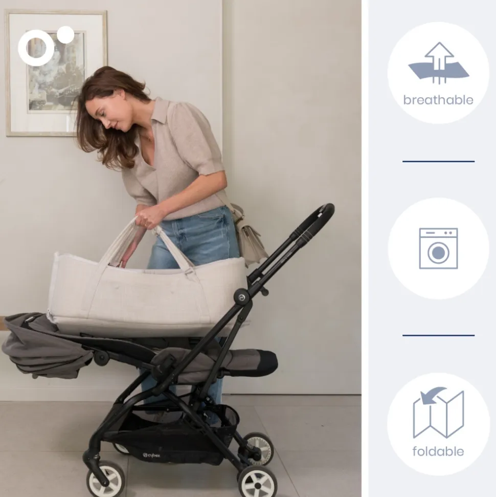 Couffin bébé nest & go sand