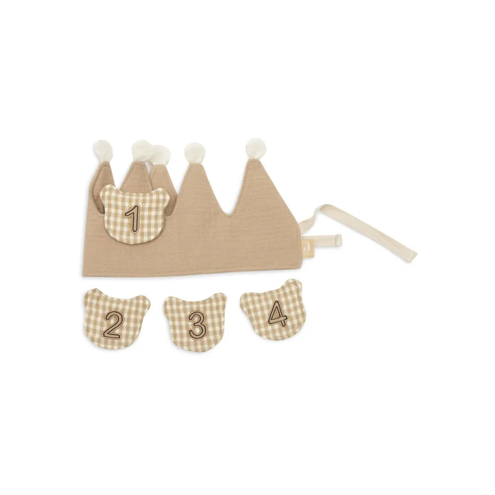 Couronne anniversaire chiffres teddy bear