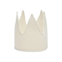 Couronne d'anniversaire 12 x 35 cm ivoire