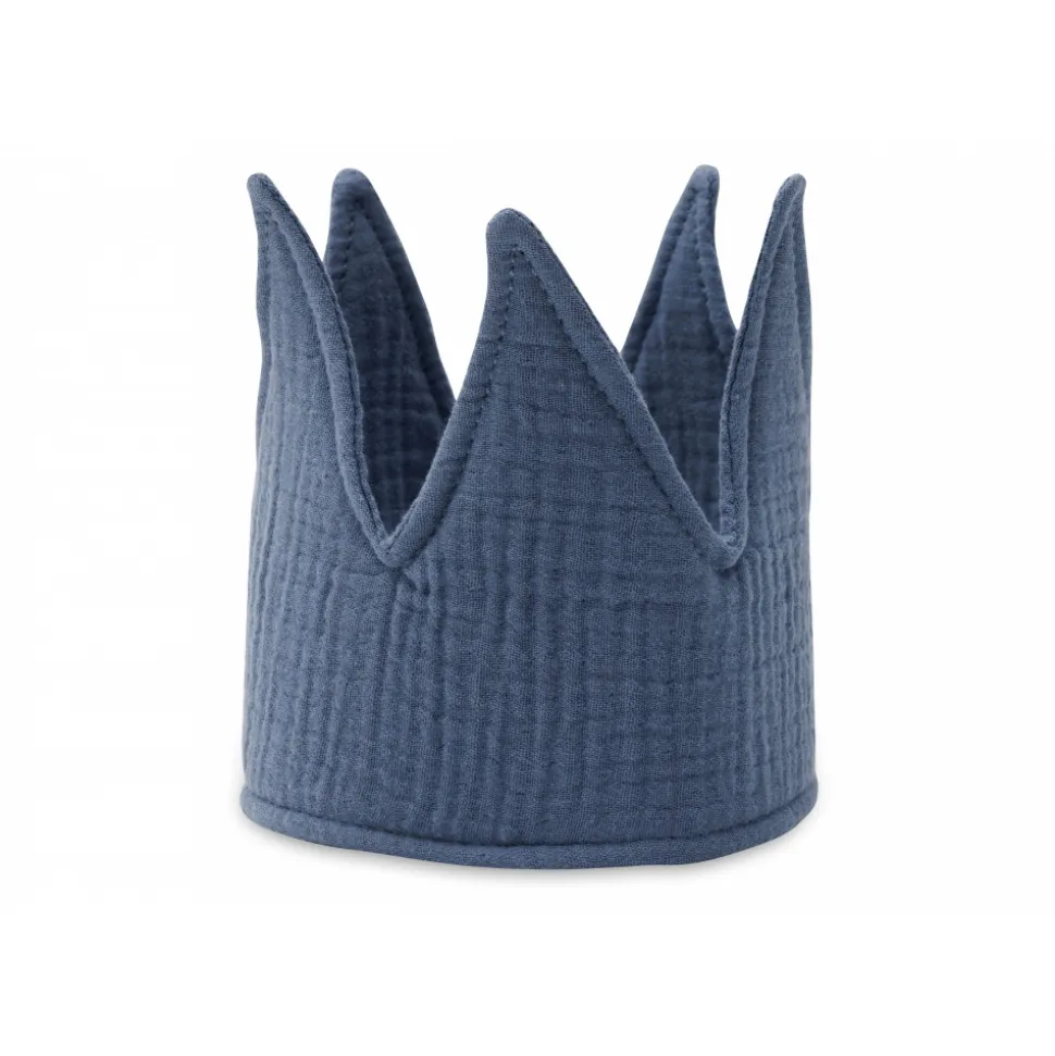 Couronne d'anniversaire 12 x 35 cm jeans blue