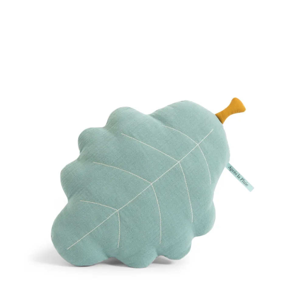 Coussin après la pluie - feuille