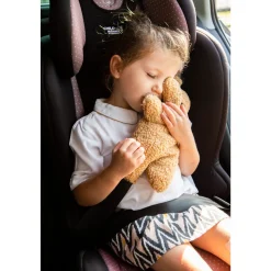 Coussin ceinture de sécurité enfant teddy marron