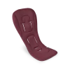 Coussin confort réversible pour poussette bugaboo dark cherry