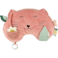 Coussin d'activités - mrs. cat rose