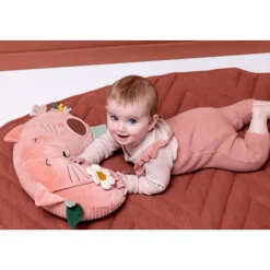 Coussin d'activités - mrs. cat rose