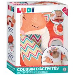 Coussin d'activités renard