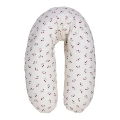 Coussin d'allaitement cerises
