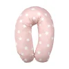 Coussin d'allaitement 190 cm rose