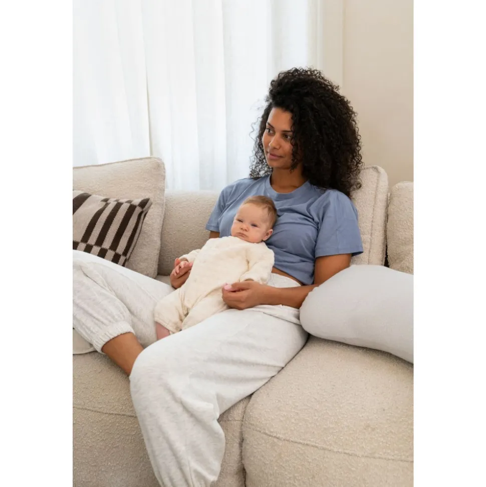 Coussin d'allaitement maxxy little dots grey