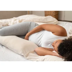 Coussin d'allaitement maxxy mini flowers sand