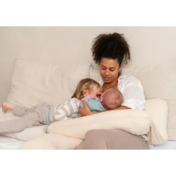Coussin d'allaitement maxxy mini flowers sand