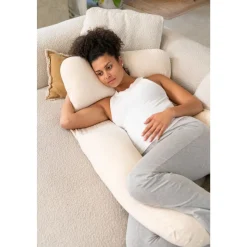 Coussin d'allaitement maxxy mini flowers sand