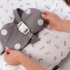 Coussin d'allaitement multirelax+ polyester coton lapins