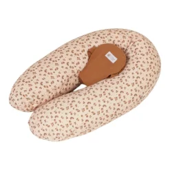 Coussin d'allaitement multirelax+ jersey léopard
