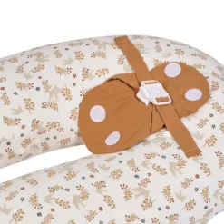 Coussin d'allaitement multirelax+ jersey colombes