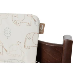 Coussin d’assise chaise haute bébé elephant tales
